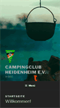 Mobile Screenshot of campingclub-hdh.de